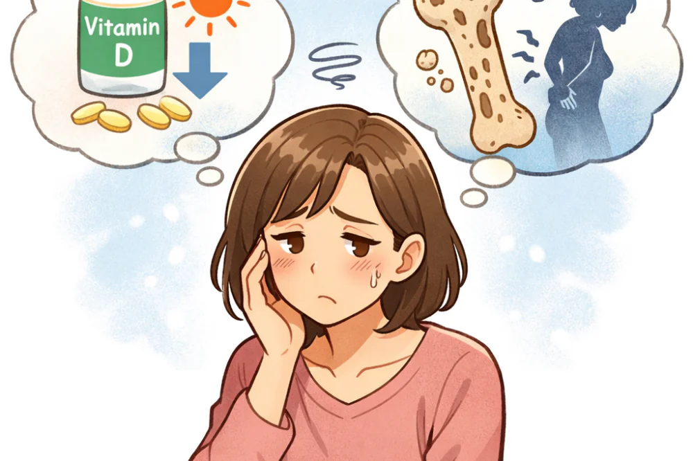 ビタミンD欠乏と日焼け止めの関係（骨粗鬆症関連）